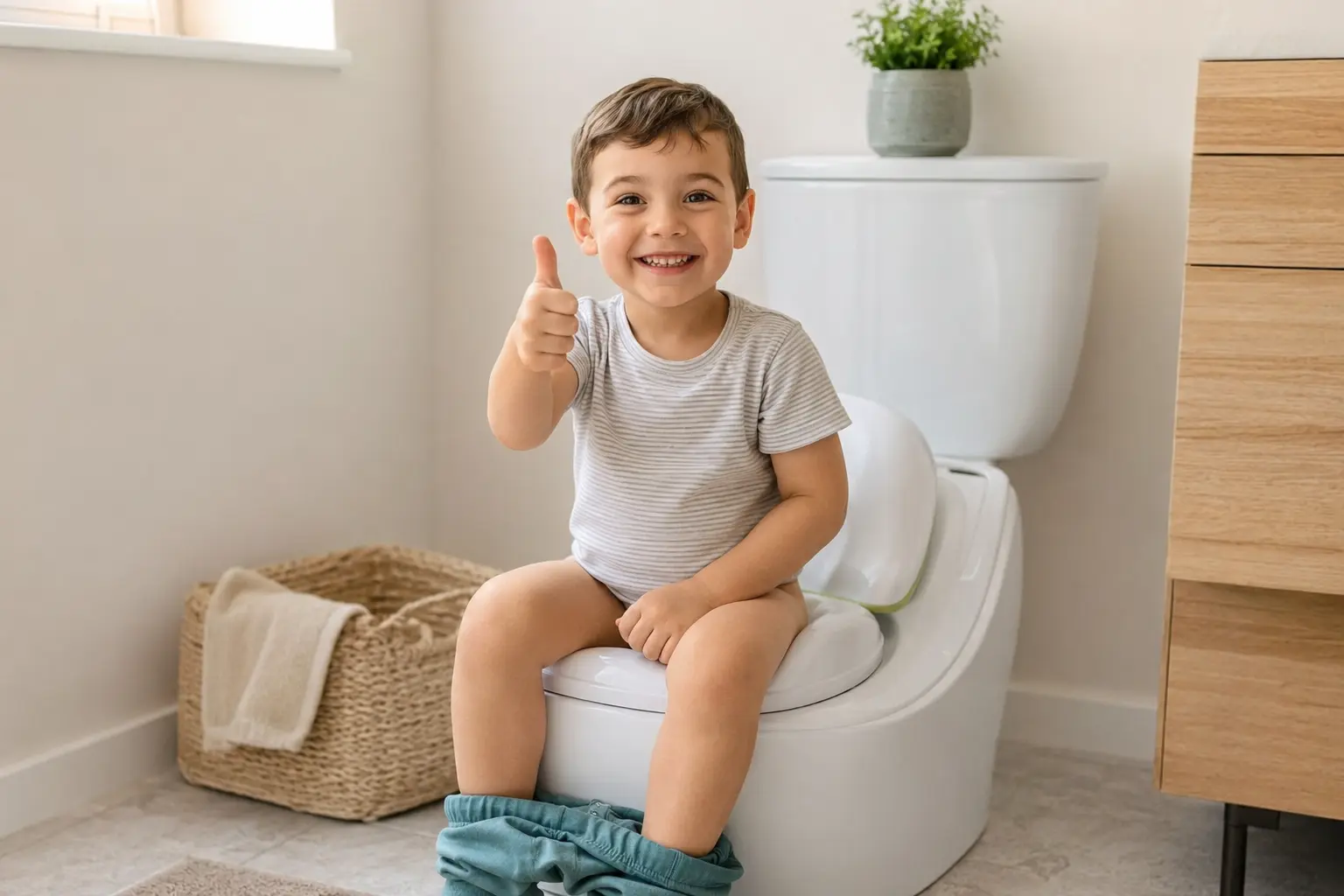 Potty Training Before Preschool